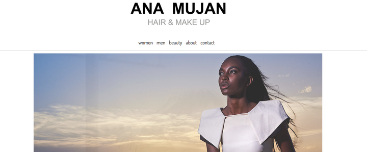 ana mujan · hair & make up